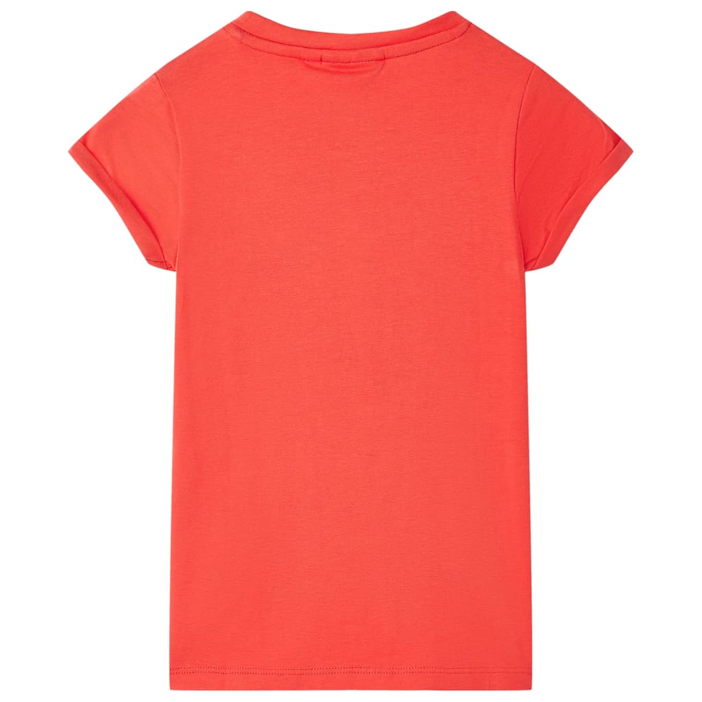 VidaXL Chemise enfant 140 rouge