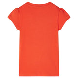 VidaXL Chemise enfant 104 orange foncé