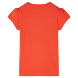 VidaXL Chemise enfant 116 orange foncé