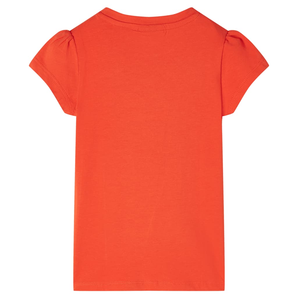 VidaXL Chemise enfant 140 orange foncé