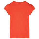 VidaXL Chemise enfant 140 orange foncé