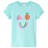 VidaXL Chemise enfant 128 menthe clair