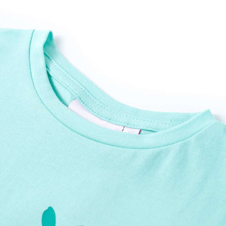 VidaXL Chemise enfant 128 menthe clair