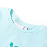 VidaXL Chemise enfant 116 bleu mer clair