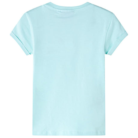 VidaXL Chemise enfant 128 bleu mer clair