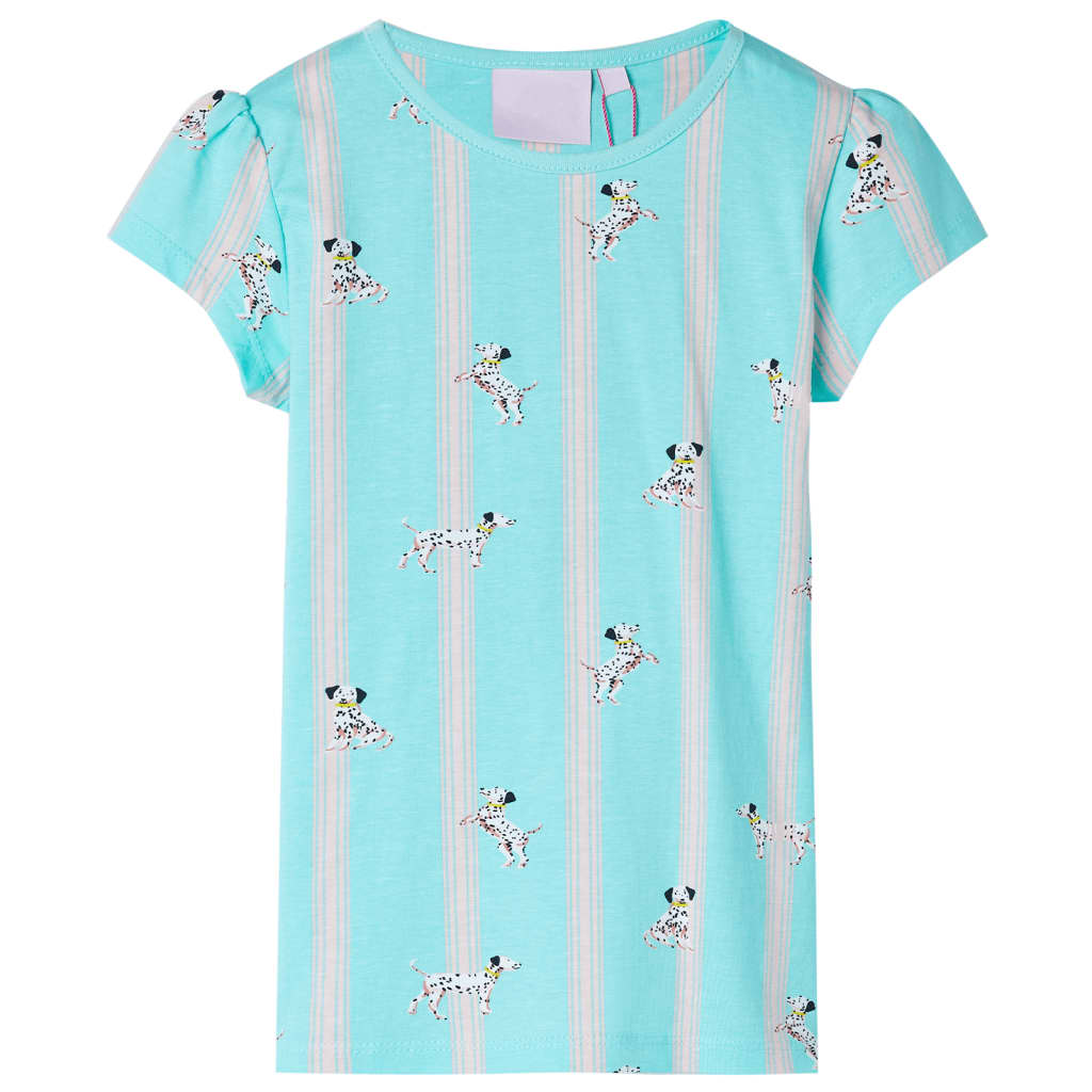 VidaXL Pyjama enfant manches courtes 92 écru