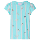 VidaXL Pyjama enfant manches courtes 92 écru