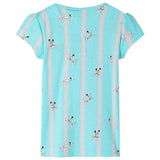 VidaXL Pyjama enfant manches courtes 92 écru
