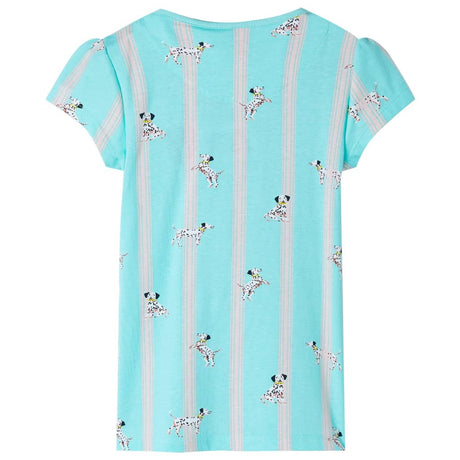 VidaXL Pyjama enfant manches courtes 128 écru