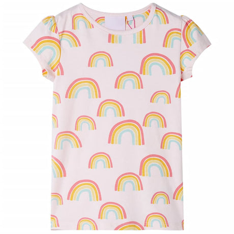 VidaXL pyjama enfant à manches courtes 104 rose tendre