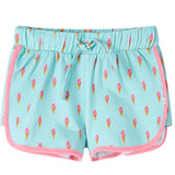 VidaXL Short enfant avec cordon de serrage 104 menthe clair