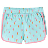 VidaXL Short enfant avec cordon de serrage 104 menthe clair