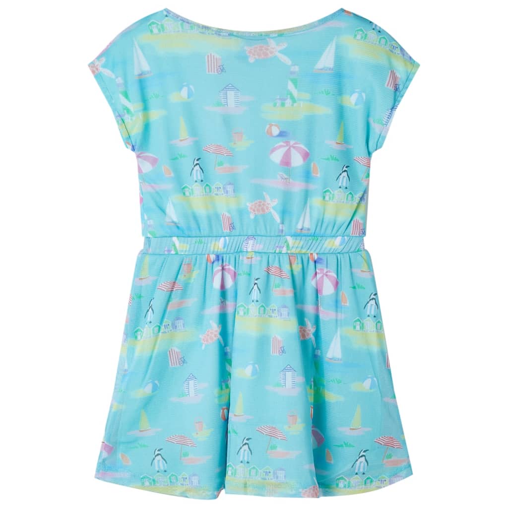 VidaXL Robe enfant 104 bleu mer clair