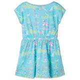 VidaXL Robe enfant 104 bleu mer clair