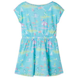 VidaXL Robe enfant 116 bleu mer clair