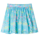 VidaXL Jupe enfant plissée 104 bleu mer clair