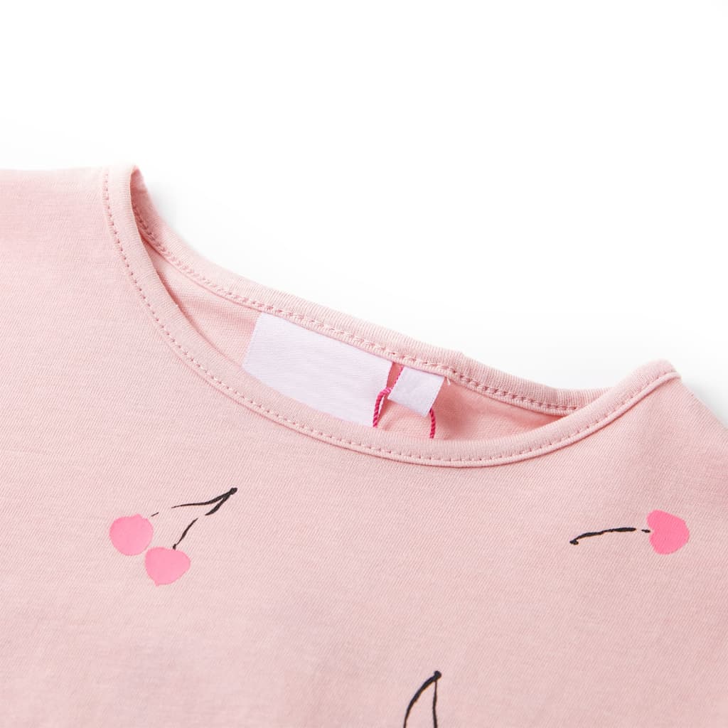 VidaXL Chemise enfant 104 rose clair