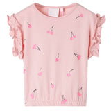 VidaXL Chemise enfant 140 rose clair