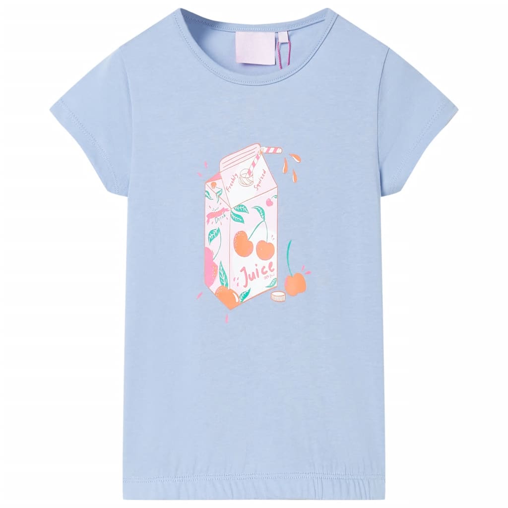 VidaXL Chemise enfant 116 bleu