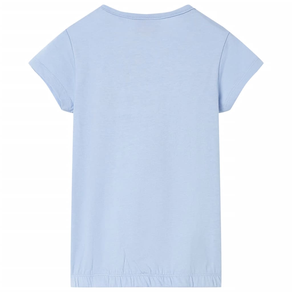 VidaXL Chemise enfant 128 bleu