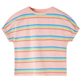 VidaXL Chemise enfant 140 couleur pêche