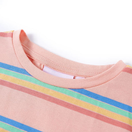 VidaXL Chemise enfant 140 couleur pêche