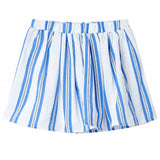 VidaXL Jupe enfant 116 bleu cobalt et blanc