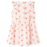 VidaXL Robe enfant à volants 104 rose tendre