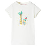 VidaXL Chemise enfant 92 écru