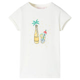 VidaXL Chemise enfant 104 écru