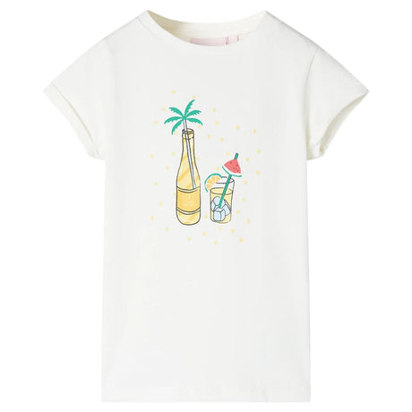 VidaXL Chemise enfant 104 écru