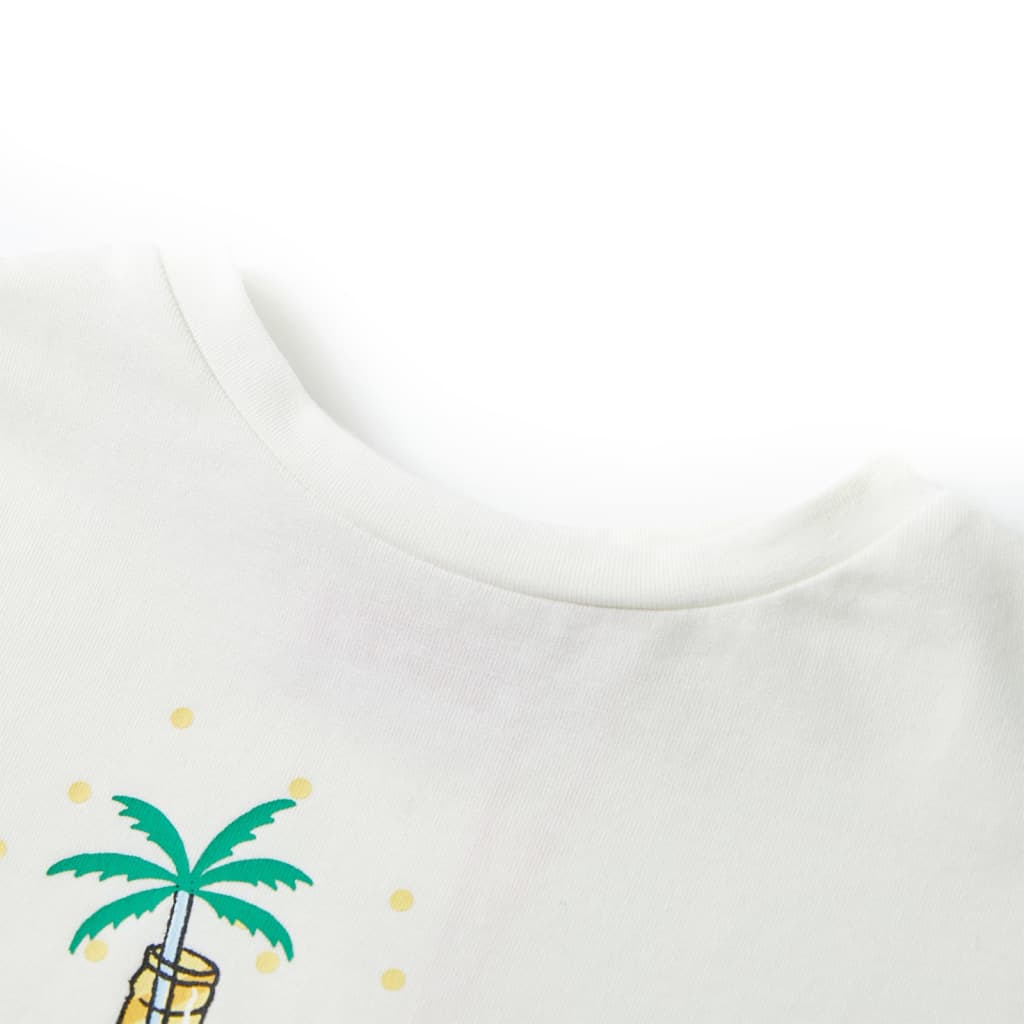 VidaXL Chemise enfant 104 écru