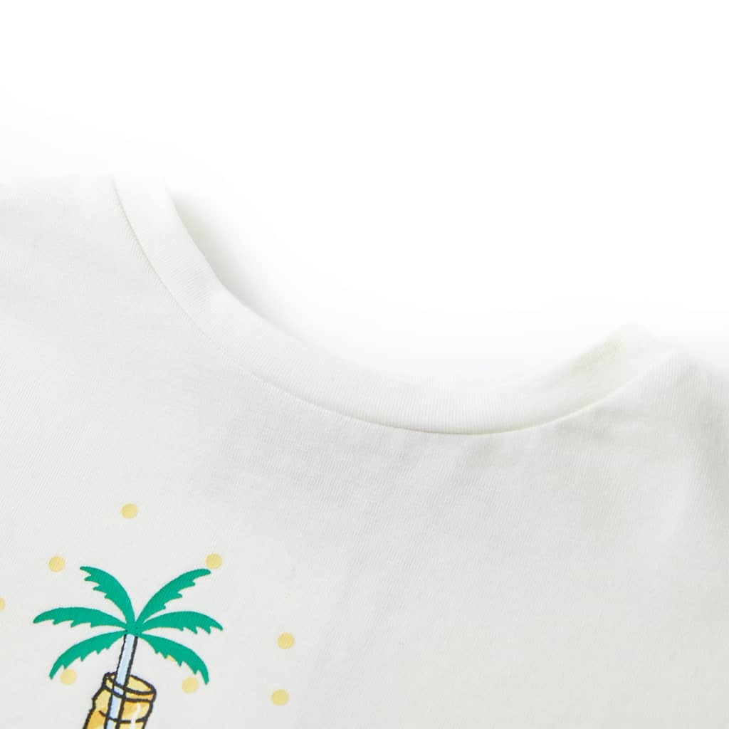 VidaXL Chemise enfant 116 écru
