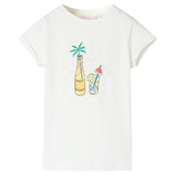Chemise enfant VidaXL 140 écru