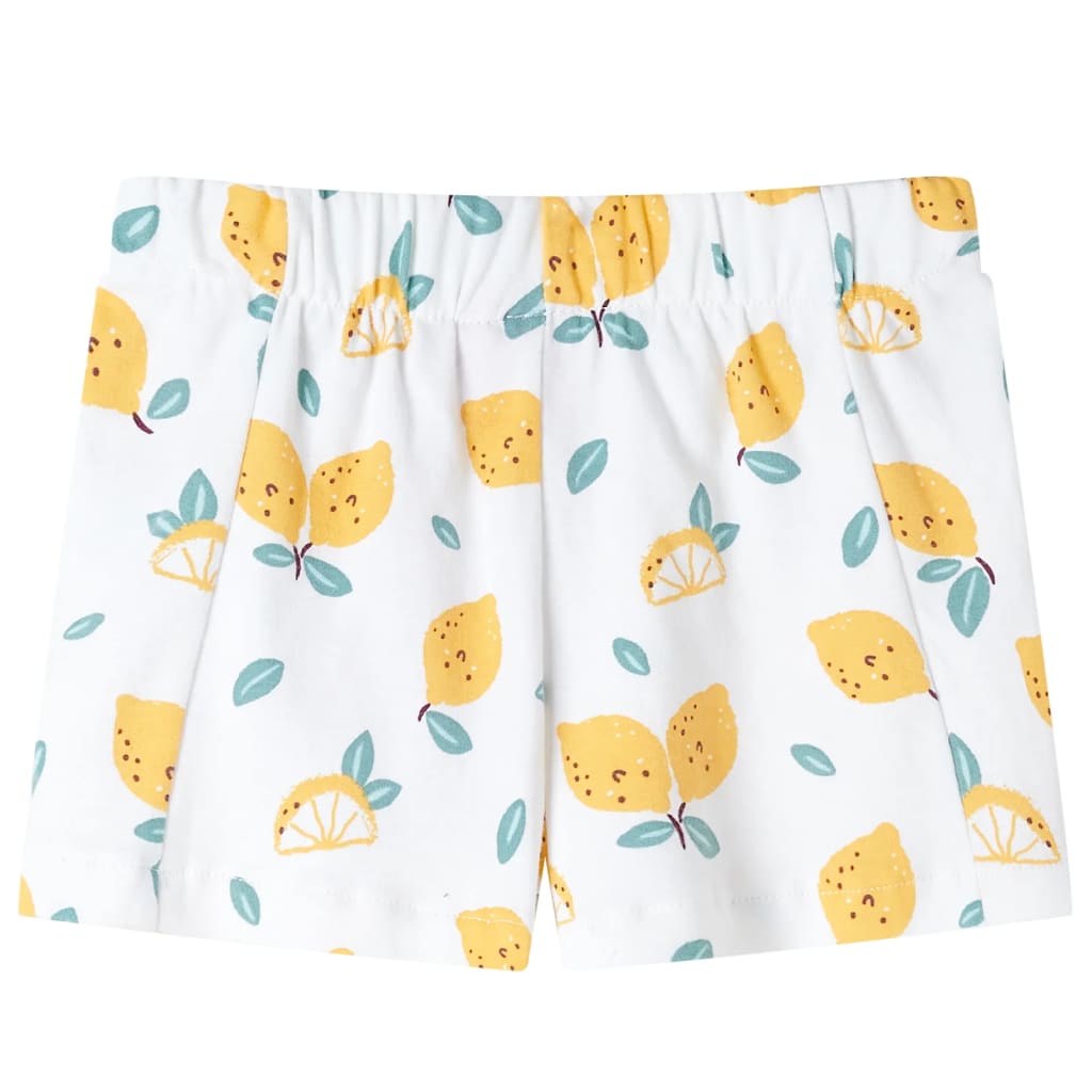 VidaXL short enfant 92 écru