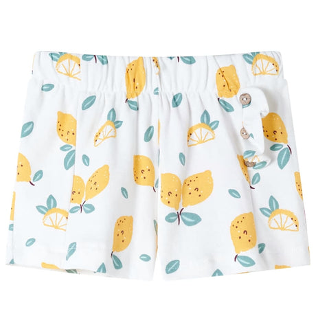 VidaXL Short enfant 128 écru