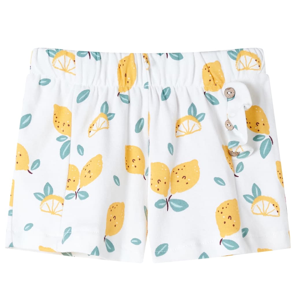 VidaXL short enfant 140 écru