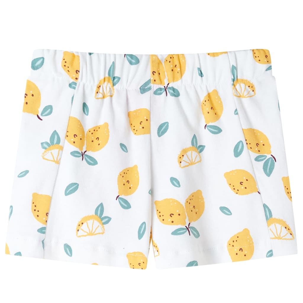VidaXL short enfant 140 écru