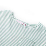 VidaXL Robe enfant avec volants sur les manches 104 menthe