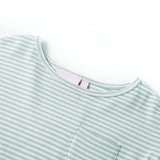 VidaXL Robe enfant avec volants sur les manches 116 menthe