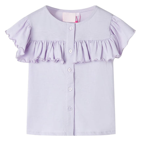 VidaXL Chemise enfant 104 lilas