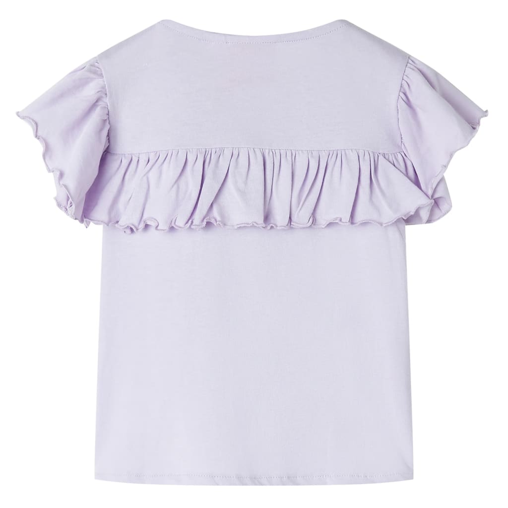 VidaXL Chemise enfant 128 lilas