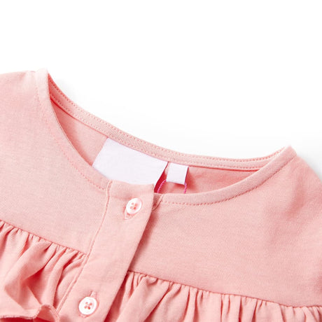 VidaXL Chemise enfant 104 bleu moyen