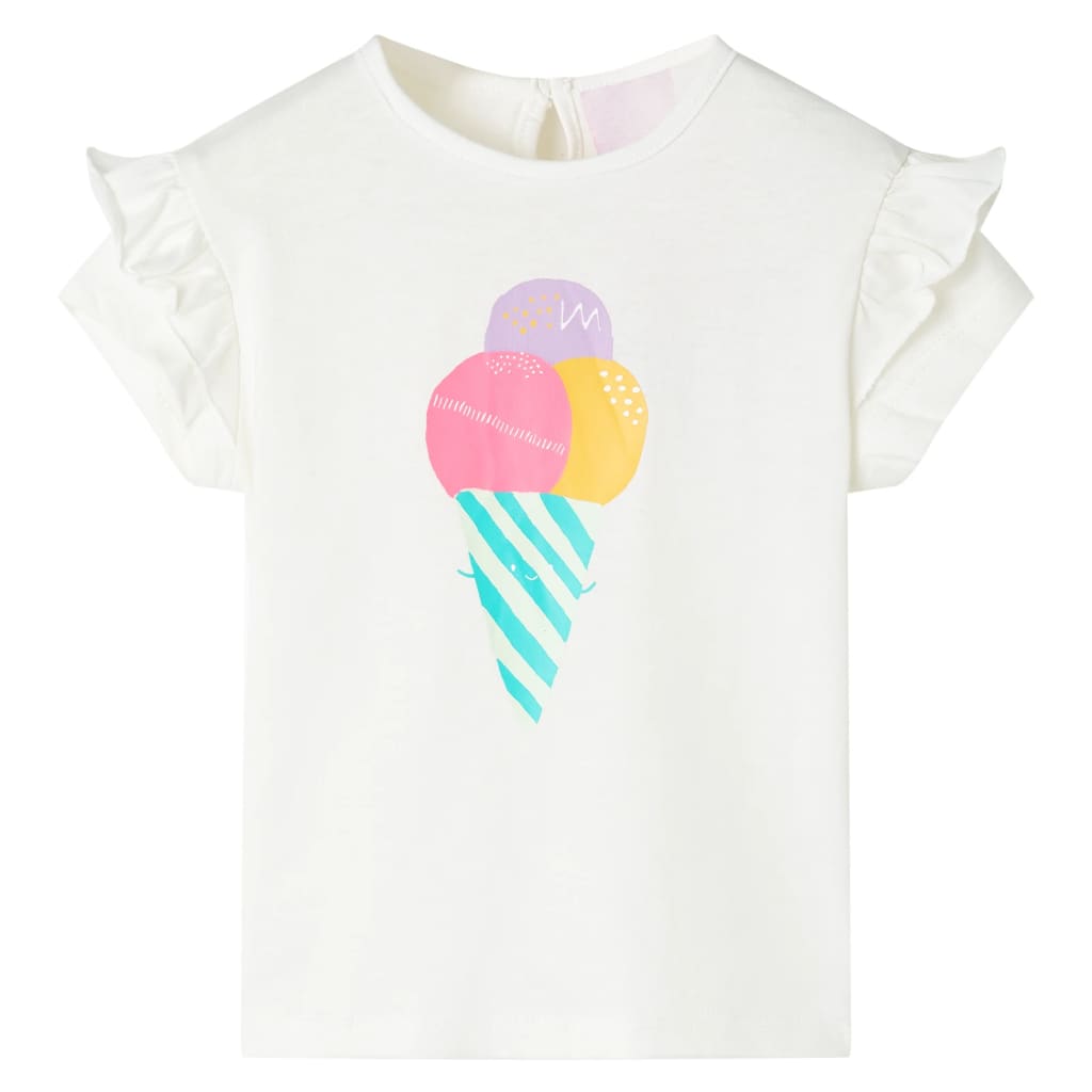 Chemise enfant VidaXL 116 écru
