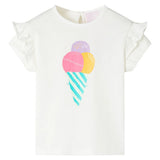 Chemise enfant VidaXL 116 écru