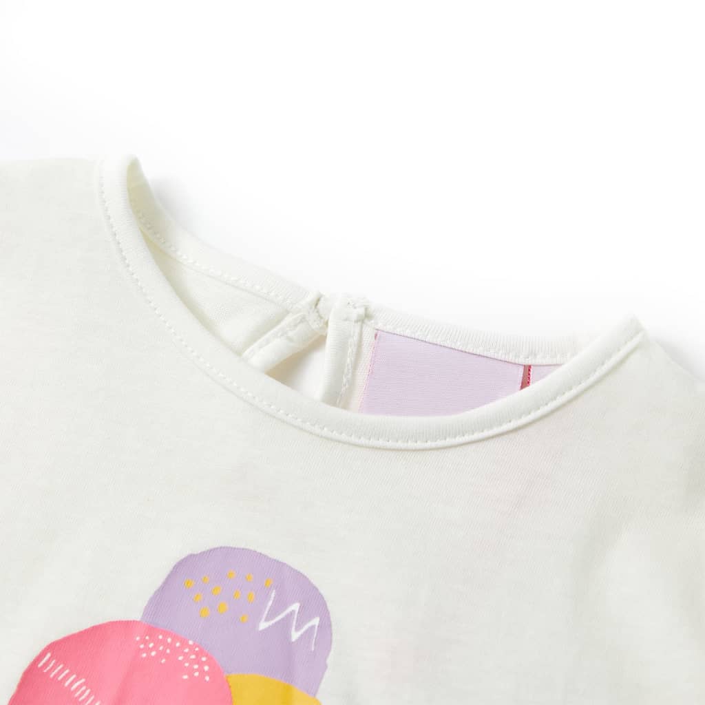 Chemise enfant VidaXL 116 écru