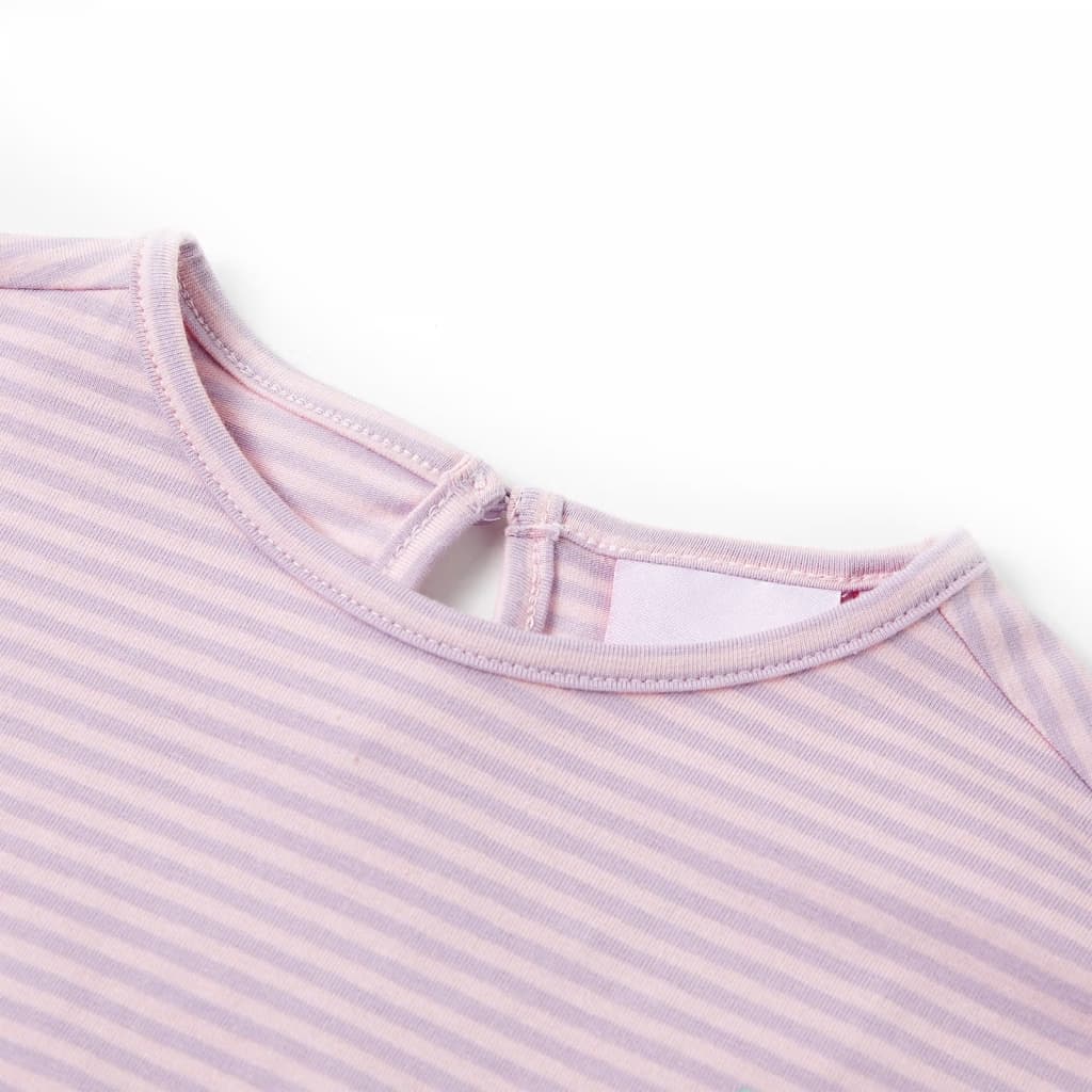 VidaXL Chemise enfant à manches à volants 92 lilas