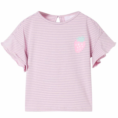 VidaXL Chemise enfant à manches à volants 104 lilas