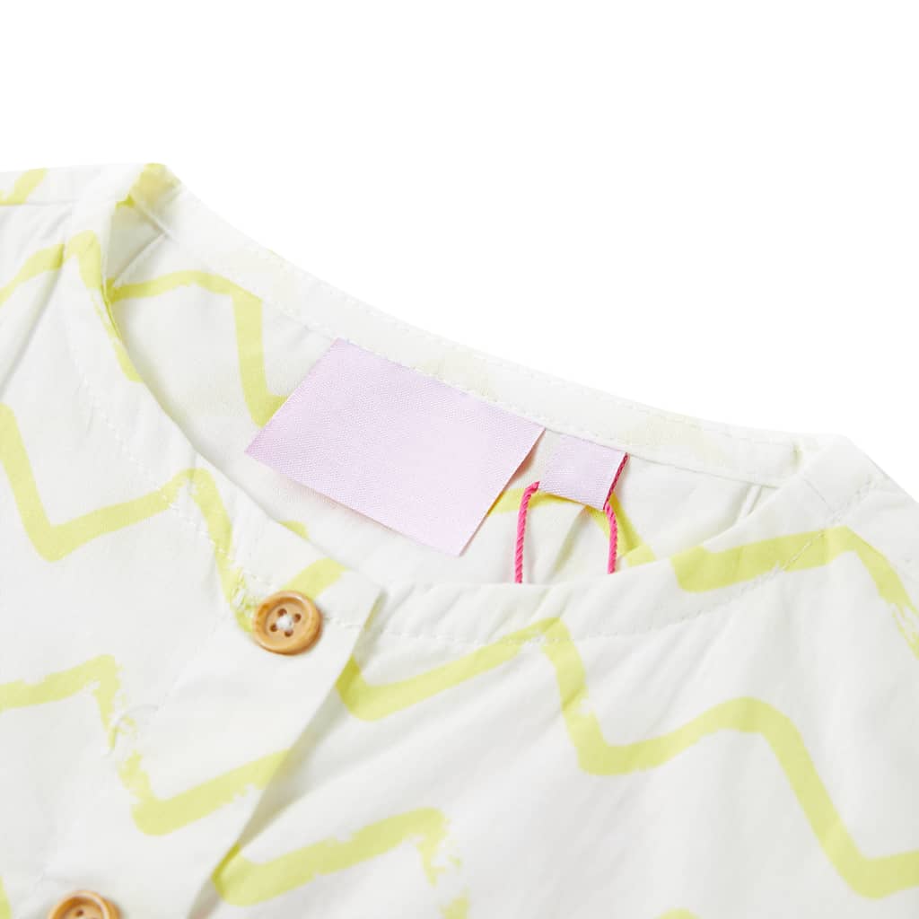 VidaXL Chemise enfant 104 écru