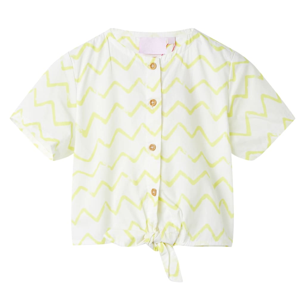 VidaXL Chemise enfant 116 écru